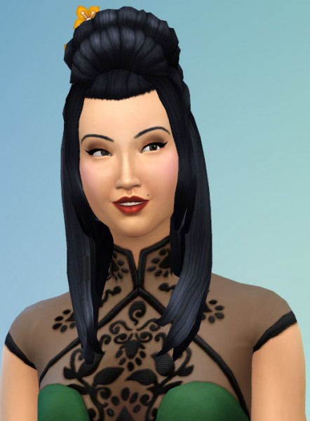 Birksches sims blog: Samurai hair for Sims 4