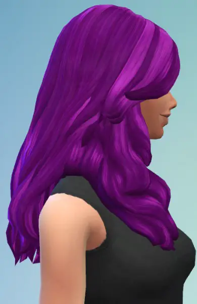 Birksches sims blog: Romantic Curls with Bangs for Sims 4