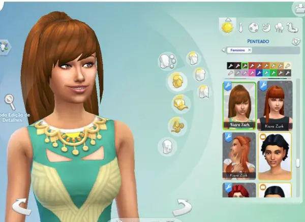 Mystufforigin: Fashion ponytail for Sims 4