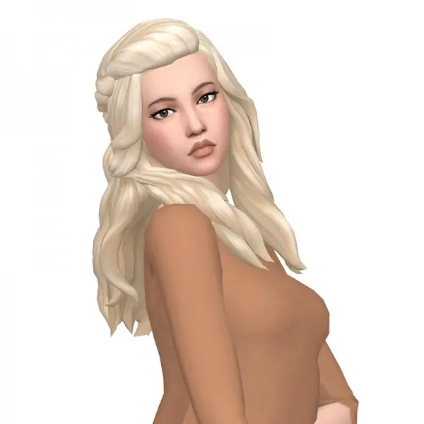 Deelitefulsimmer: Isabelle hair recolor for Sims 4