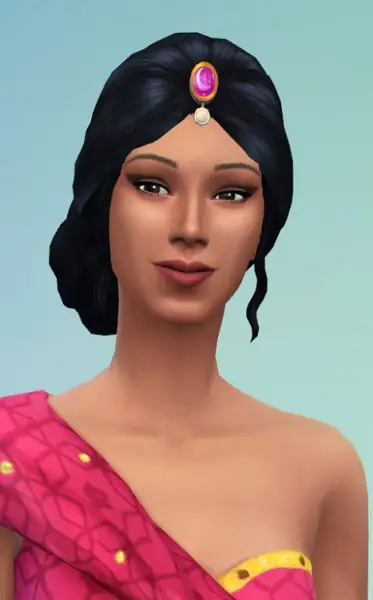 Birksches sims blog: Indian Eye Hair for Sims 4