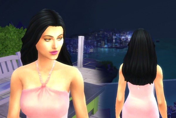 Mystufforigin: Insight hair for Sims 4