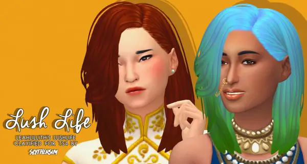 Slythersim: LeahLillith’s LushLife Clayified for Sims 4