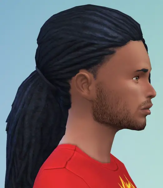 Birksches sims blog: Morning Dreads hair for him for Sims 4