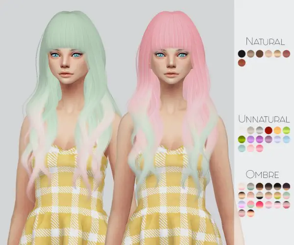 Sims 4 Hairs ~ Kalewa-a: Hallow`s hairs pack