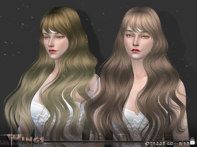 The Sims Resource Hair Ot1225f By Wings Sims Sims 4 Hairs