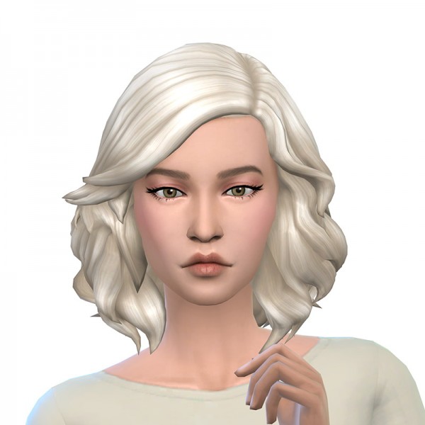 Deelitefulsimmer: Kiara`s Medium Soft Wavy hair recolored for Sims 4