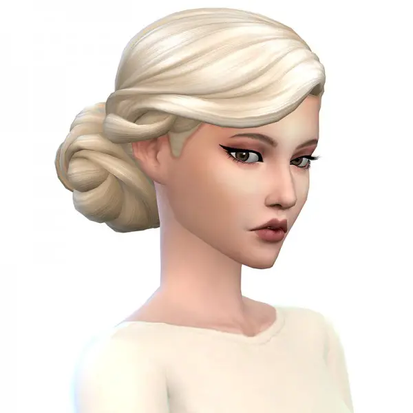 Deelitefulsimmer: Virginia hair recolor for Sims 4