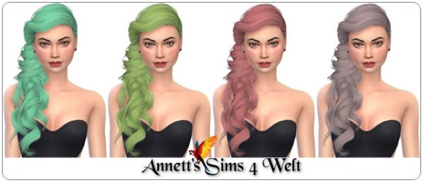 Annett`s Sims 4 Welt: Stealthic`s Persephone hair recolors for Sims 4