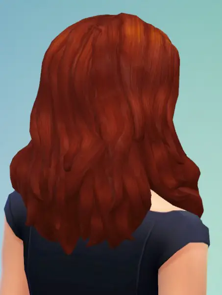 Birksches sims blog: Lela hair for Sims 4