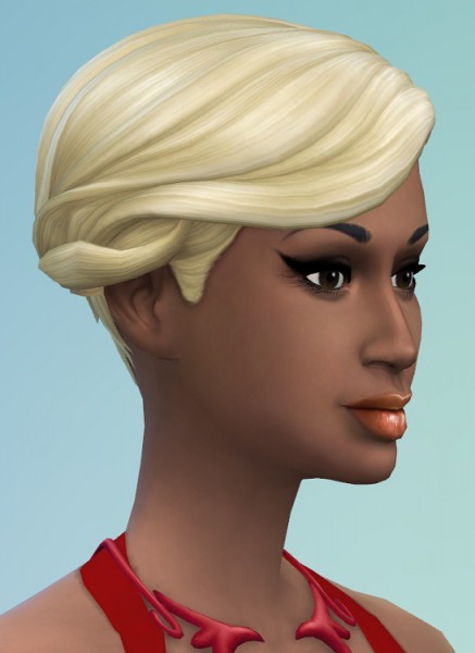 Birksches sims blog: Josefine Hair for Sims 4