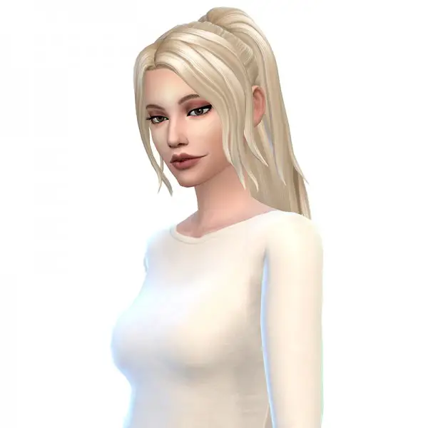 Deelitefulsimmer: Kira hair recolor for Sims 4