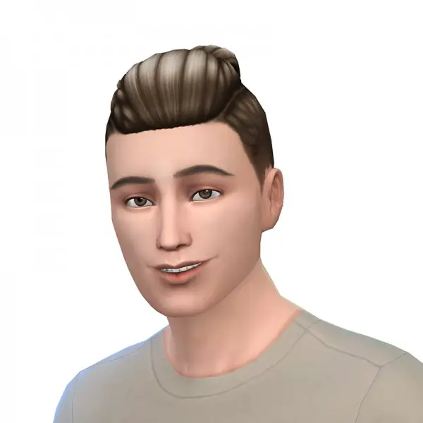 Deelitefulsimmer: City Living Men`s hair recolors for Sims 4