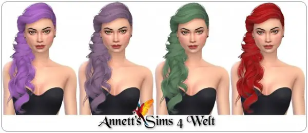 Annett`s Sims 4 Welt: Stealthic`s Persephone hair recolors for Sims 4