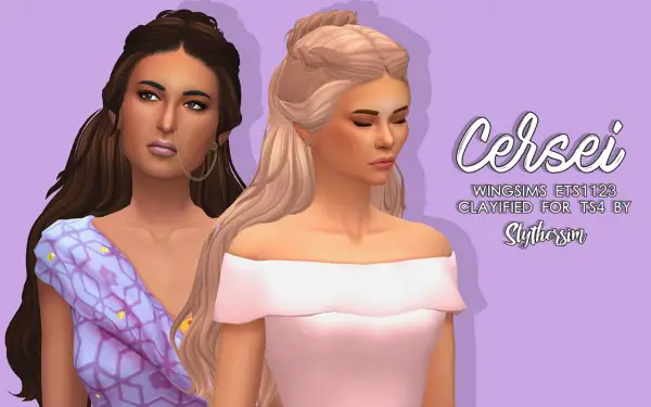 Slythersim: Wingsims Ets1123 Clayified for Sims 4