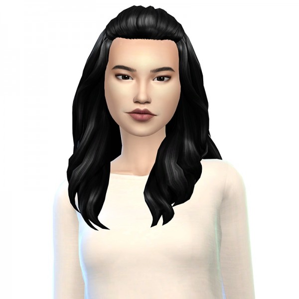 Deelitefulsimmer: Kiara`s Isabella hair for Sims 4