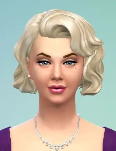 Birksches sims blog: Retro hair shorter for Sims 4