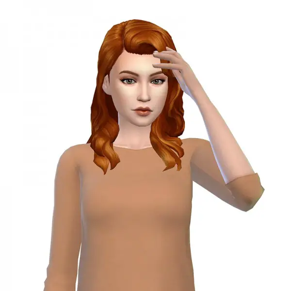 Deelitefulsimmer: Electrique hair retexture for Sims 4