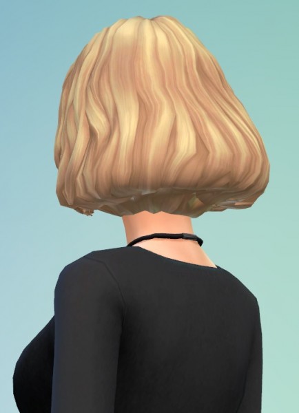 Birksches sims blog: Barbara hair for Sims 4