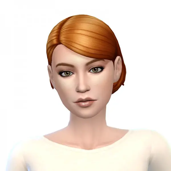 Deelitefulsimmer: Enrique`s Sofia hair retextured for Sims 4