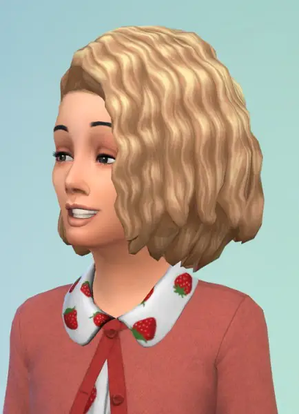 Birksches sims blog: Mega curls for Kids for Sims 4