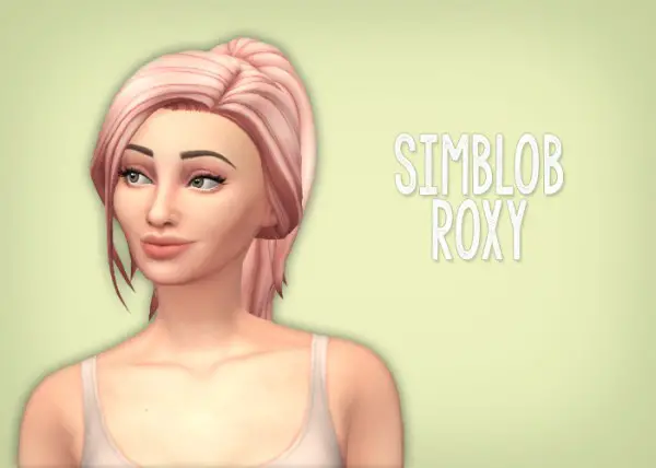 Simsrocuted: Yui, Roxy, Wavy Wolf and The Sweet Hair for Sims 4