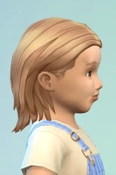 Birksches sims blog: MedCenter Hair for Toddler for Sims 4