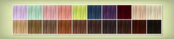 Simsrocuted: Vampires hair color add on for Sims 4