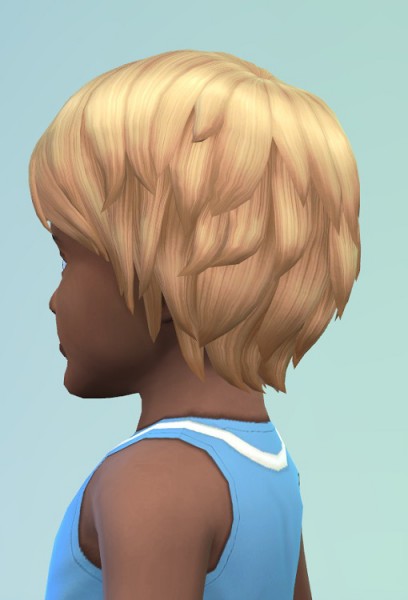 Birksches sims blog: Short Pics and Medium Waves hair for Sims 4
