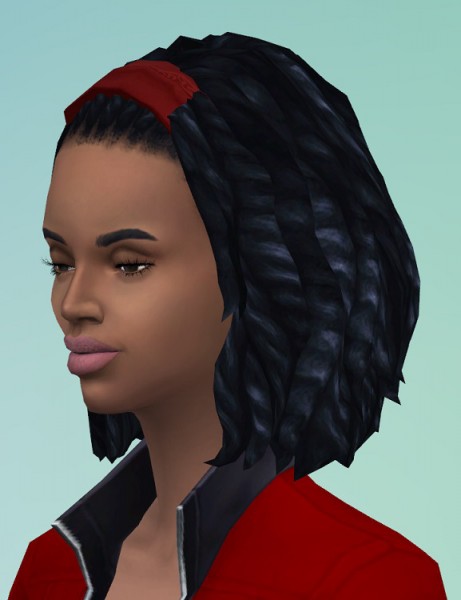 Birksches sims blog: Strings Dreads for Both for Sims 4