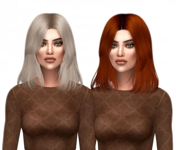 Kenzar Sims: Raon 38 Naturals hair retextured for Sims 4