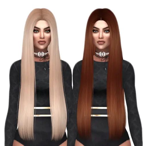 Kenzar Sims: Butterfly`s 140 hair retextured for Sims 4