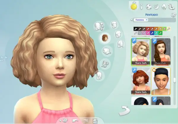Mystufforigin: Twist Out hair conversion for Sims 4
