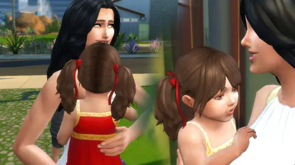 Mystufforigin: Rival Hairs for Toddlers for Sims 4