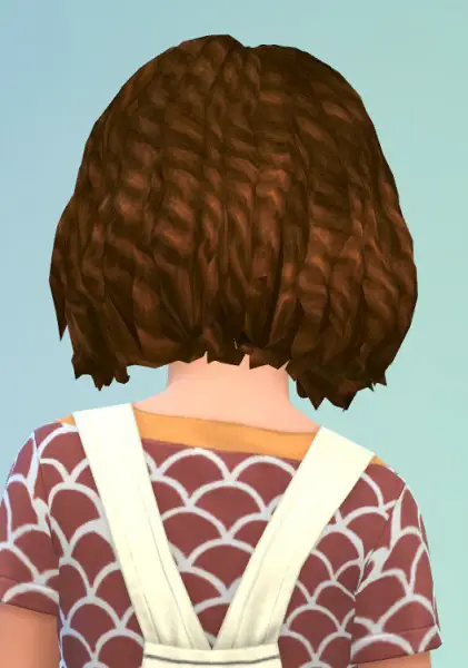 Birksches sims blog: Mini Dreads hair for girls for Sims 4