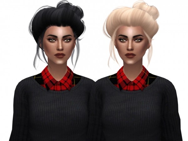 Kenzar Sims: LeahLillith`s Dandelion Natural hair retextured for Sims 4