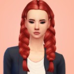 Sims 4 Hairs ~ Aveira Sims 4: SimpleSimmer’s Lily hair retextured