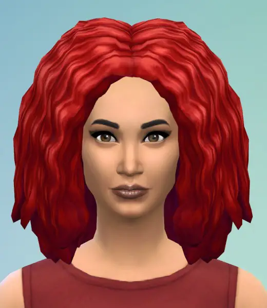 Birksches sims blog: Silvana Hair for Sims 4