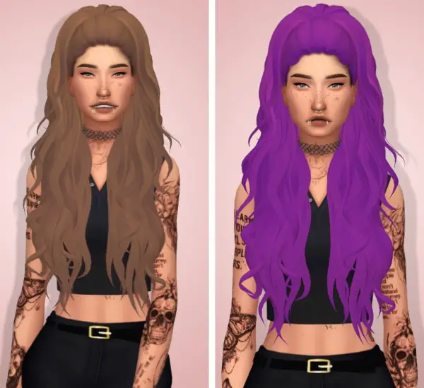 Tranquility Sims: The Clay hair for Sims 4