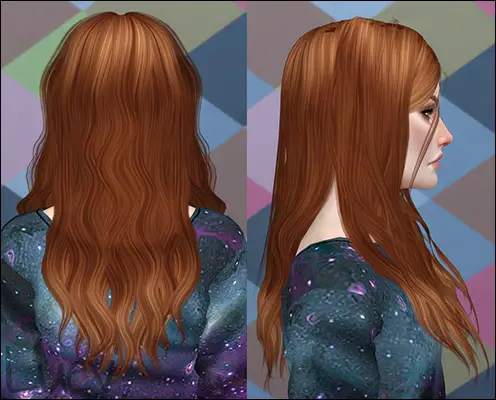 Mertiuza: LeahLillith`s Rogue hair retextured for Sims 4