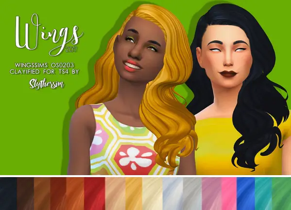 Slythersim: Wingssims OS0203 Clayified for Sims 4