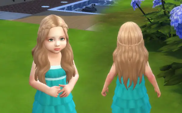Mystufforigin: Sensitive Hair for Toddlers for Sims 4