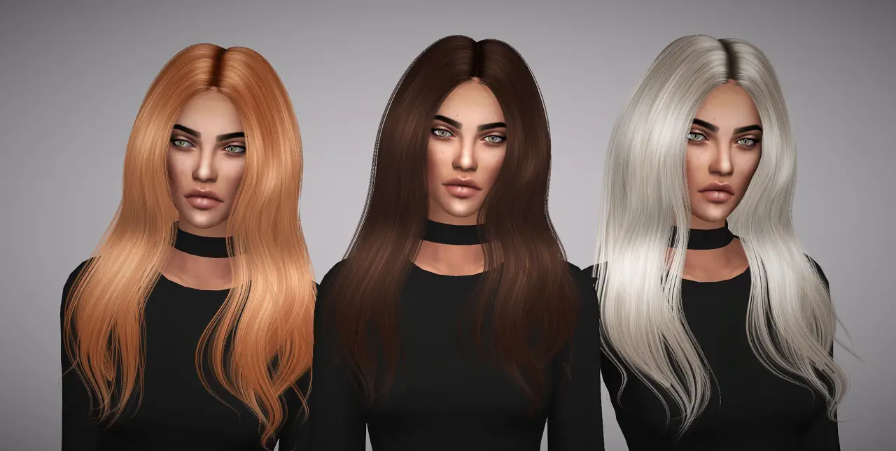 Sims 4 Hairs ~ Aveline Sims: Anto`S ekaterina hair retextured in ...