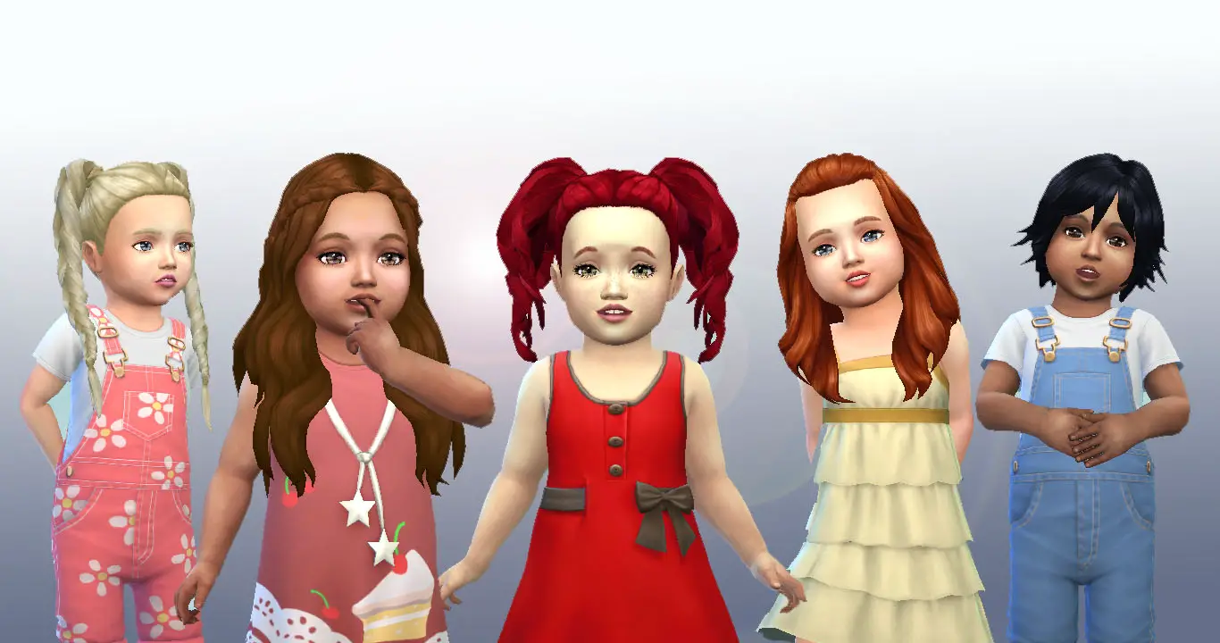 the sims 4 hair pack