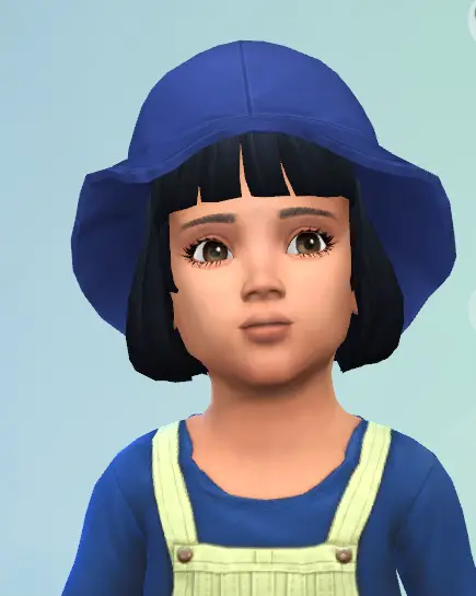 Birksches sims blog: Sweet Bob hair for Toddler for Sims 4