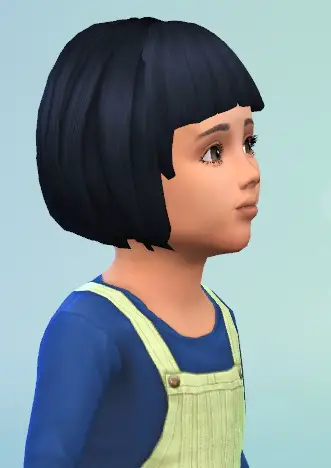 Birksches sims blog: Sweet Bob hair for Toddler for Sims 4