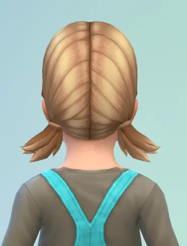 Birksches sims blog: Pigsy Baby Hair for Sims 4
