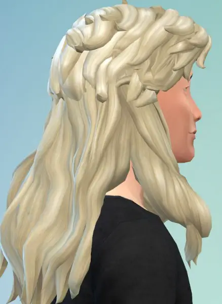 Birksches sims blog: Frisbee Hair for Sims 4
