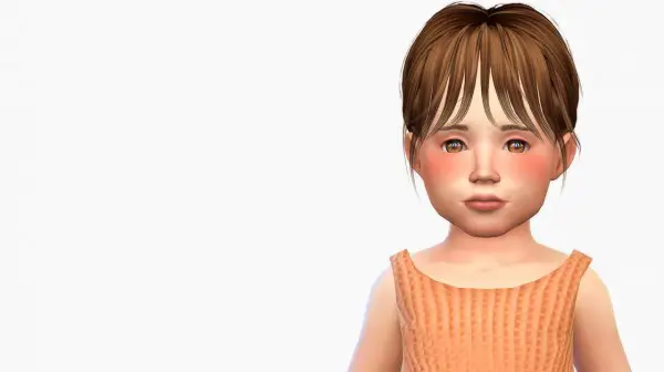 Simiracle: Jakea`s Aster hair for toddlers for Sims 4