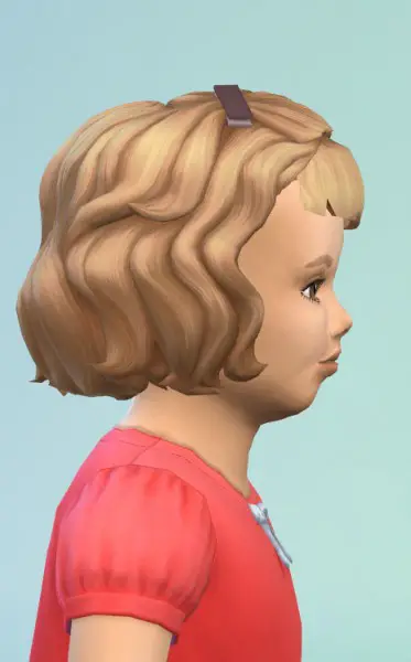 Birksches sims blog: Vintage Toddler Hair for Sims 4